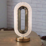 Crystal Golden Led Table Lamp