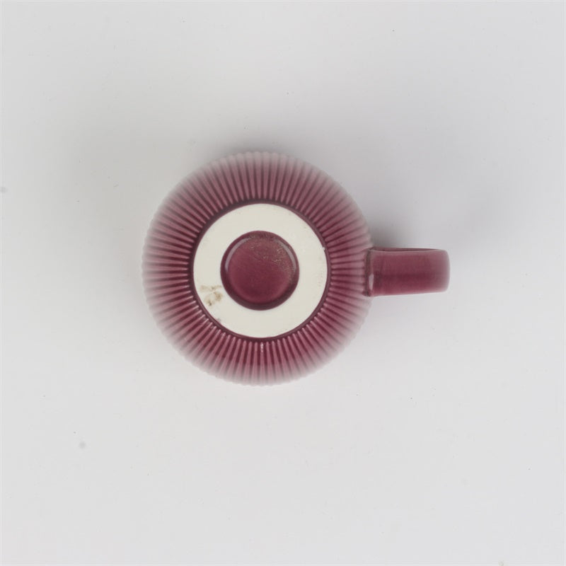 Striped Ceramic Coffee Mug