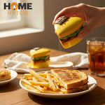 Heart Sandwich Salt and Pepper Shaker Set – Ceramic Shakers for Dining Table