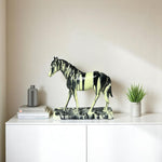Marbled Decorative Horse Figurine | Home Décor