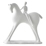 Lady on Horse Statue Figurine | Home Décor