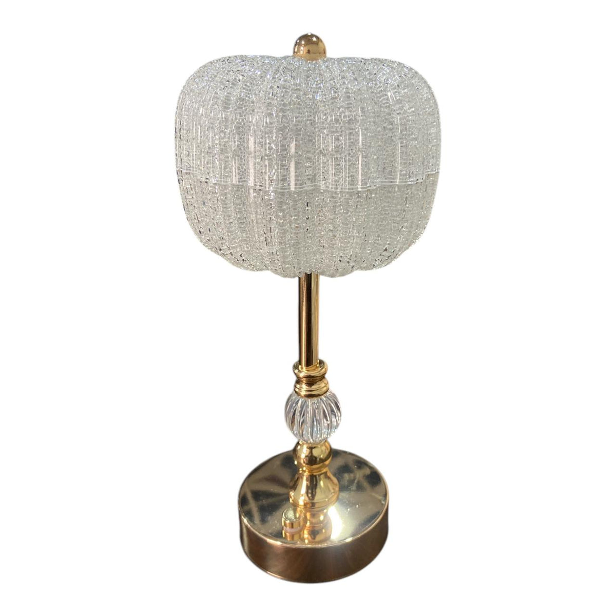 Artistic Crystal LED Table Lamp – Modern Ambient Lighting