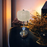 Artistic Crystal LED Table Lamp – Modern Ambient Lighting
