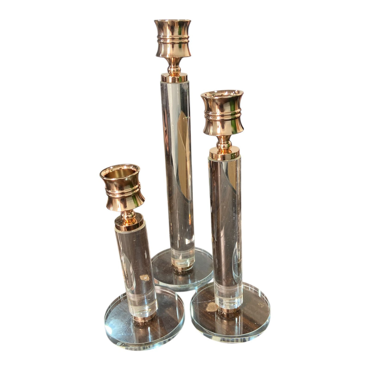 نورڈک اسٹائل میٹل اور گلاس کینڈل اسٹینڈ | پھولوں کا گلدستہ | گهر کی آرائش