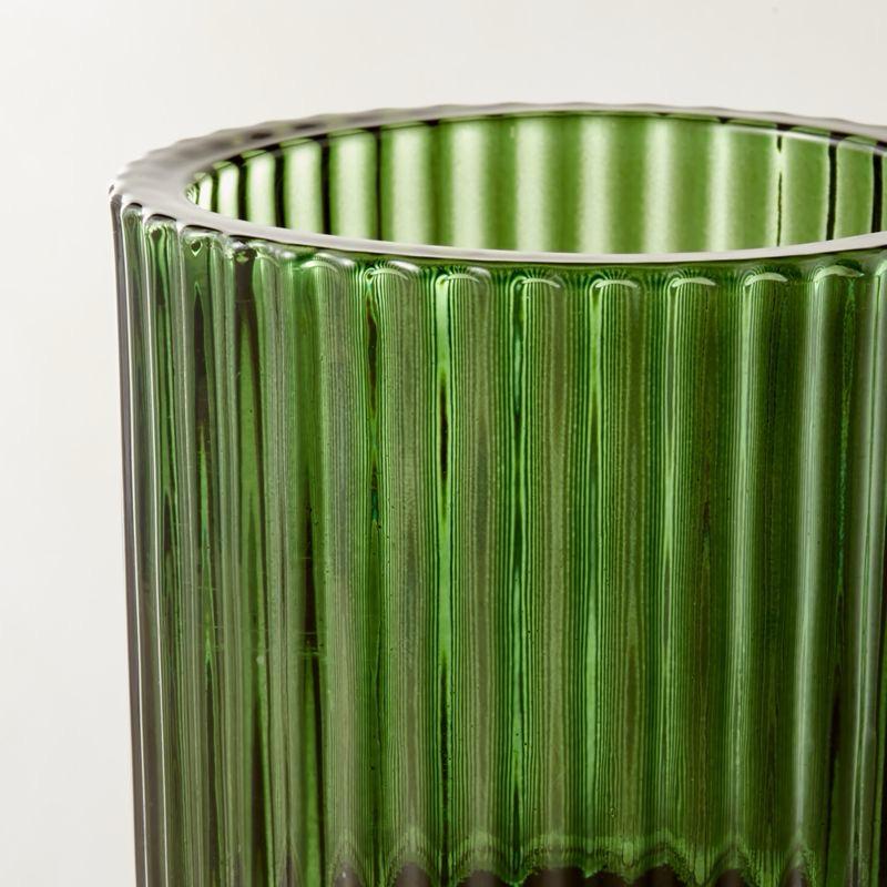 Emerald Green Glass Vase | Home Decor | Pots & Vases