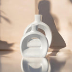 Modern Ceramic Arch Vase Pair | Minimalist Home Decor | Pots & Vases