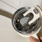 SITARAYURI 40oz Luxury Travel Tumbler with Handle and Straw