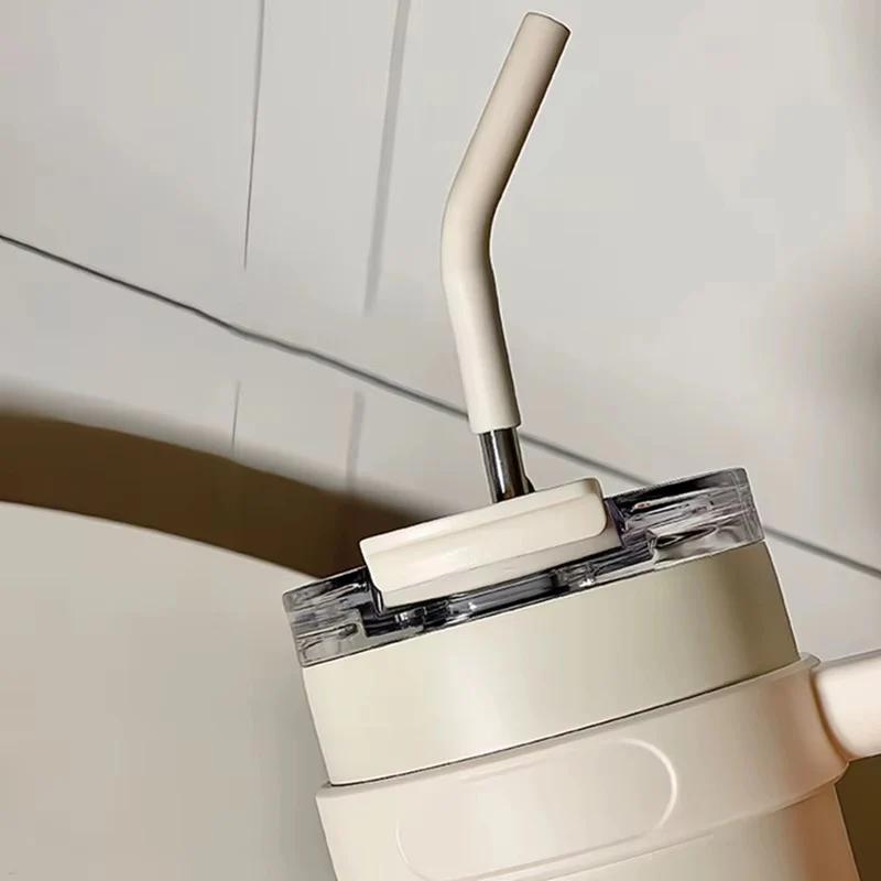 SITARAYURI 40oz Luxury Travel Tumbler with Handle and Straw