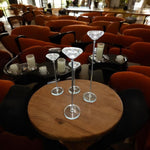 نورڈک اسٹائل میٹل اور گلاس کینڈل اسٹینڈ | پھولوں کا گلدستہ | گهر کی آرائش