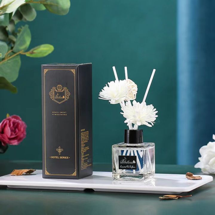 Elegant Floral Reed Diffuser – Home Fragrance | Indoor Dry Flower Diffuser