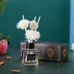 Elegant Floral Reed Diffuser – Home Fragrance | Indoor Dry Flower Diffuser