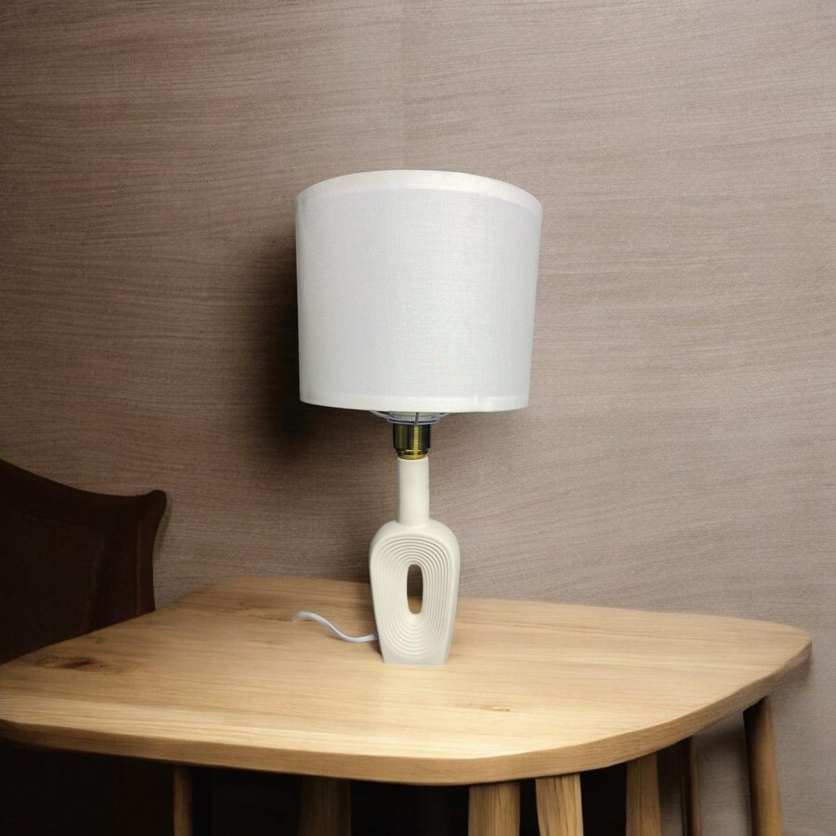 سفید اور سونے کا چراغ | گهر کی آرائش