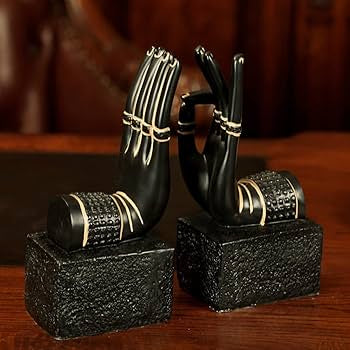 Vintage Hand Raisin Bookends | Home Décor