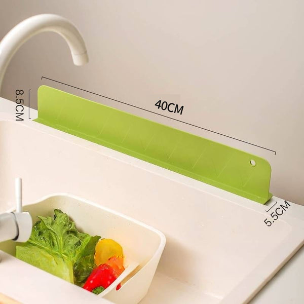 Luxury Suction Sink Water Blocking Plate – Premium Splash Guard for Kitchen Countertops