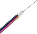 Multicolour Reusable Stainless Steel Drinking Straws With Cleaning Brush