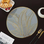 Round Banana Leaf Table Place Mats
