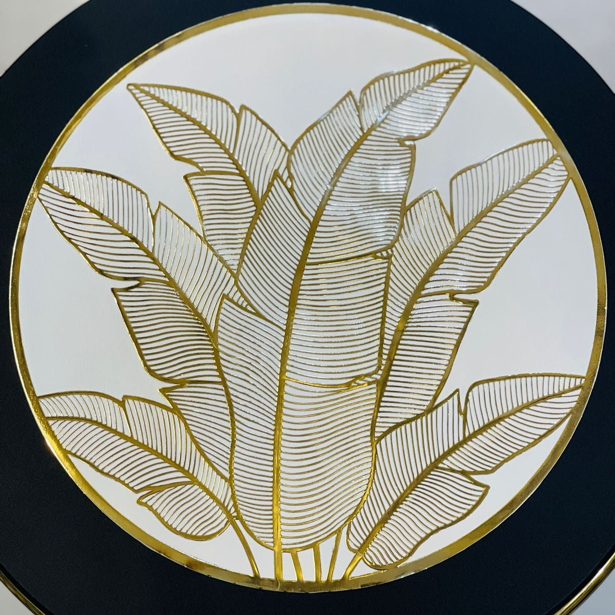 Round Banana Leaf Table Place Mats
