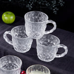 Japanese glacier glass mug set of 6 textured glass mugs Home Hatch PakistanJapanese glass mug setglacier glass mugs Pakistanglass mug set of 6textured glass mugsHome Hatch glasswaremodern tea mugs Pakistanglass coffee mugsminimalist glass mugskitchen glassware Pakistanserving mugs set