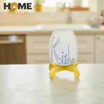 Kitchen Utensil Ceramic Holders with Bamboo Stand