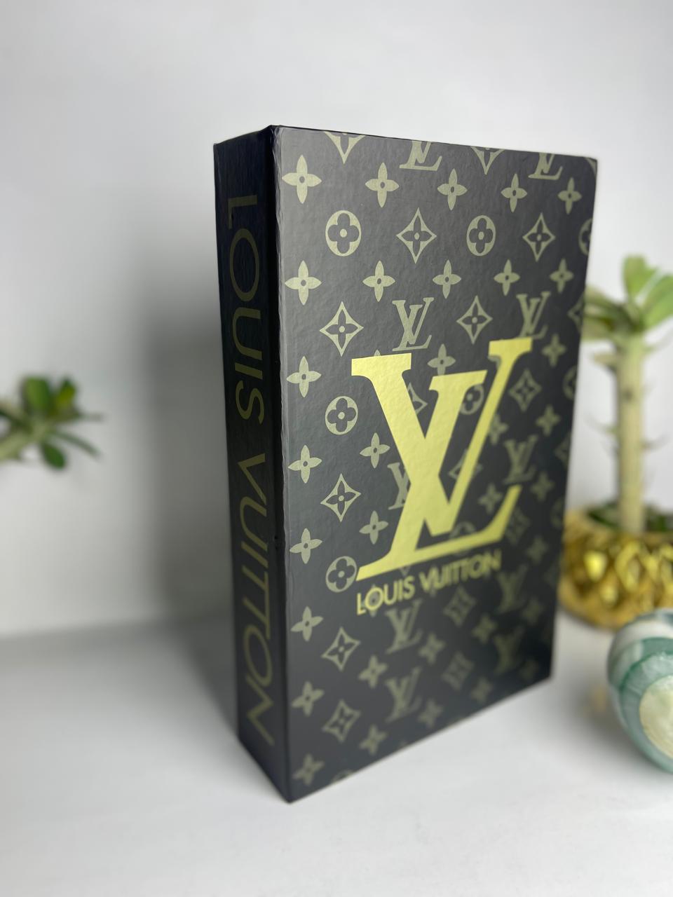 Louis Vuitton Faux Decorative Designer Books | Home Decor