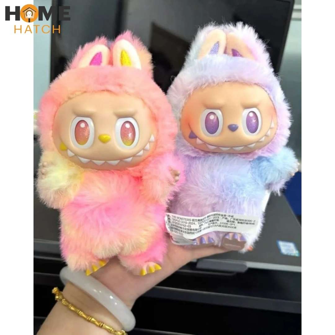 Labubu Collectibles Plush Doll KeyChain - Big into Energy