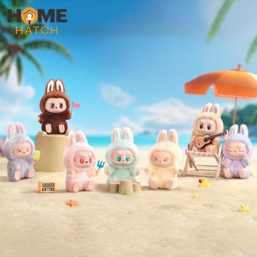 Labubu Collectibles Plush Doll KeyChain - Have a Seat