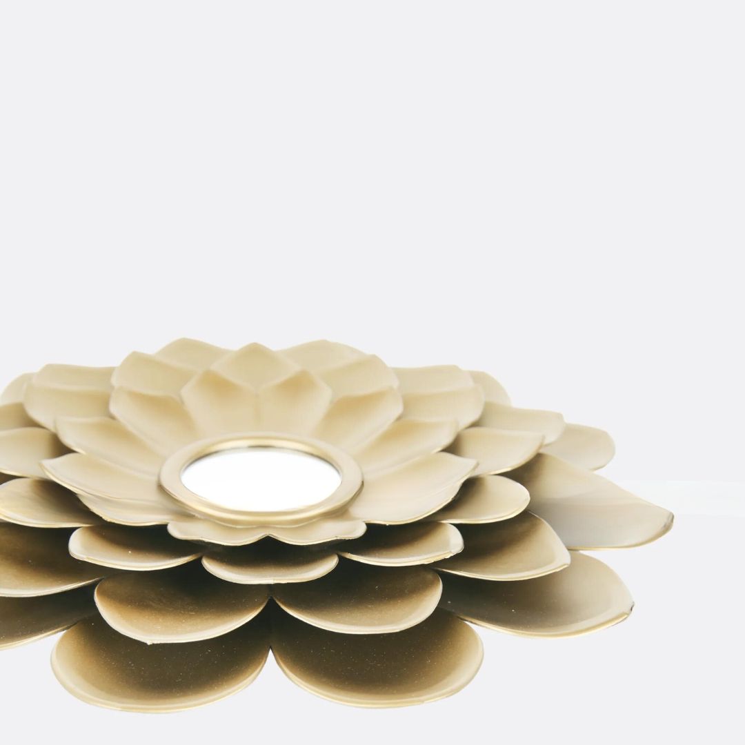 Lotus Flower Mirror Wall Hanging | Wall Décor