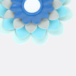 Lotus Flower Mirror Wall Hanging | Wall Décor