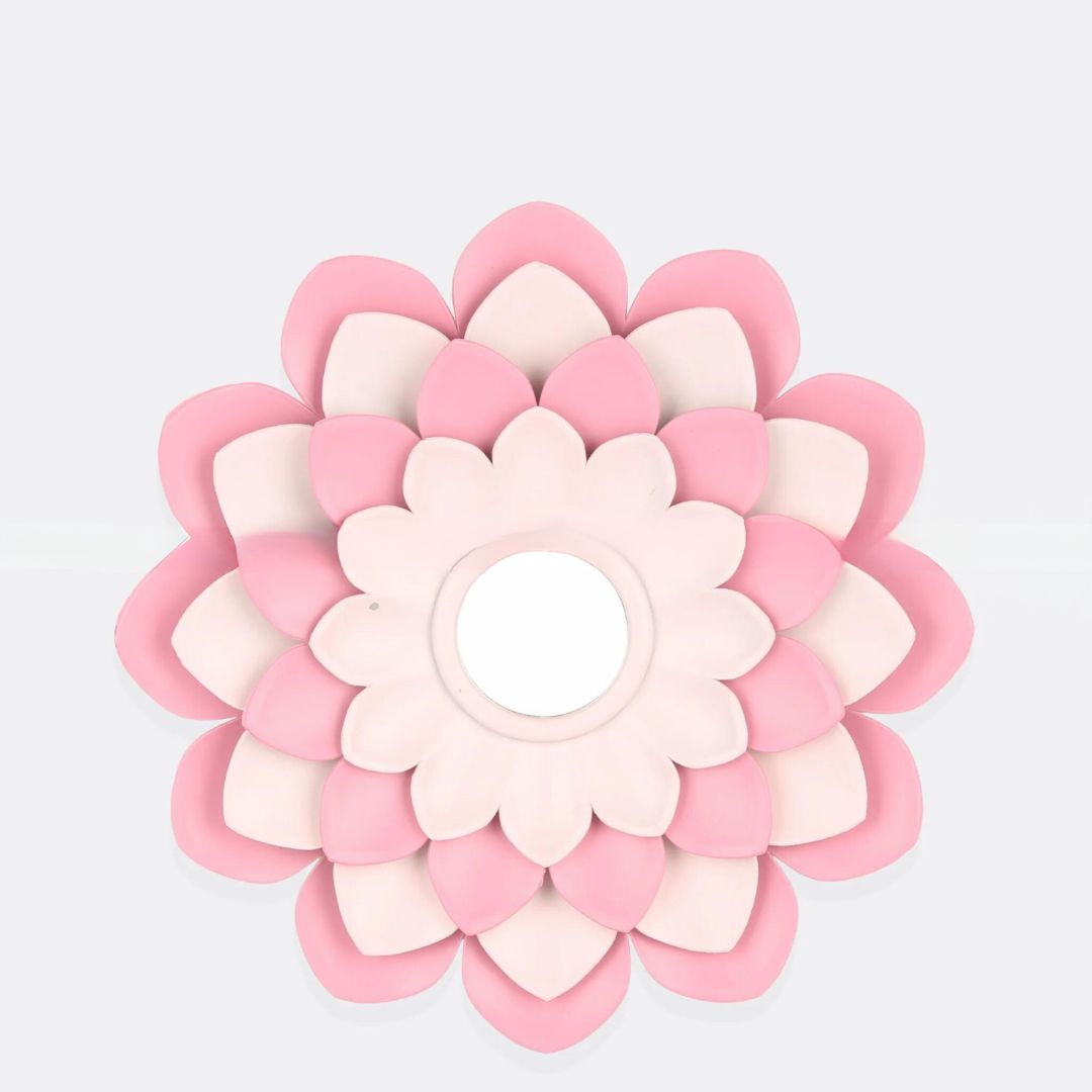 Lotus Flower Mirror Wall Hanging | Wall Décor