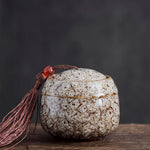 Chinese Style Luxury Ceramic Candle with Tassel Lid