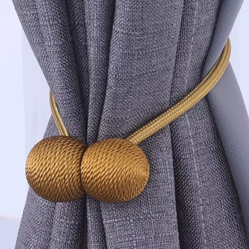 Pair of Magnetic Curtain Tieback | Curtain Holder | Home Accessories