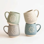 Mandala Design Ceramic Mugs Pakistan – Artistic Spiritual Coffee Cups with Mandala Prints for Tea & Hot Beverages