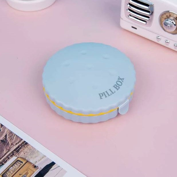 9 Compartments Medicine Pill Box | Medicine Organizer Container