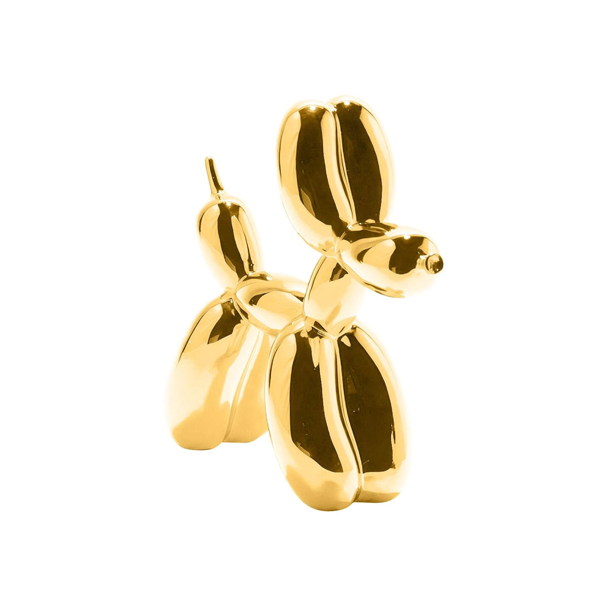 گولڈ بیلون ڈاگ مجسمہ | مجسمہ | گهر کی آرائش