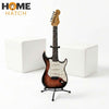 Mini Electric Guitar Decoration Showpiece with Stand | Home Decor