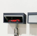 “Mini car garage key holder wall-mounted with sports car model and key hook”“Colorful wall key organizer with miniature car display box”“Car-themed key hanger for home entryway and office decoration”“Wall-mounted key hanger with mini garage design for keys and accessories”