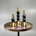Modern Beads Pillar Candle Stand | Home Décor