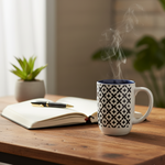 Modern Mosaic Coffee Mug 520 ml – colourful ceramic cup – Home Hatch Pakistan