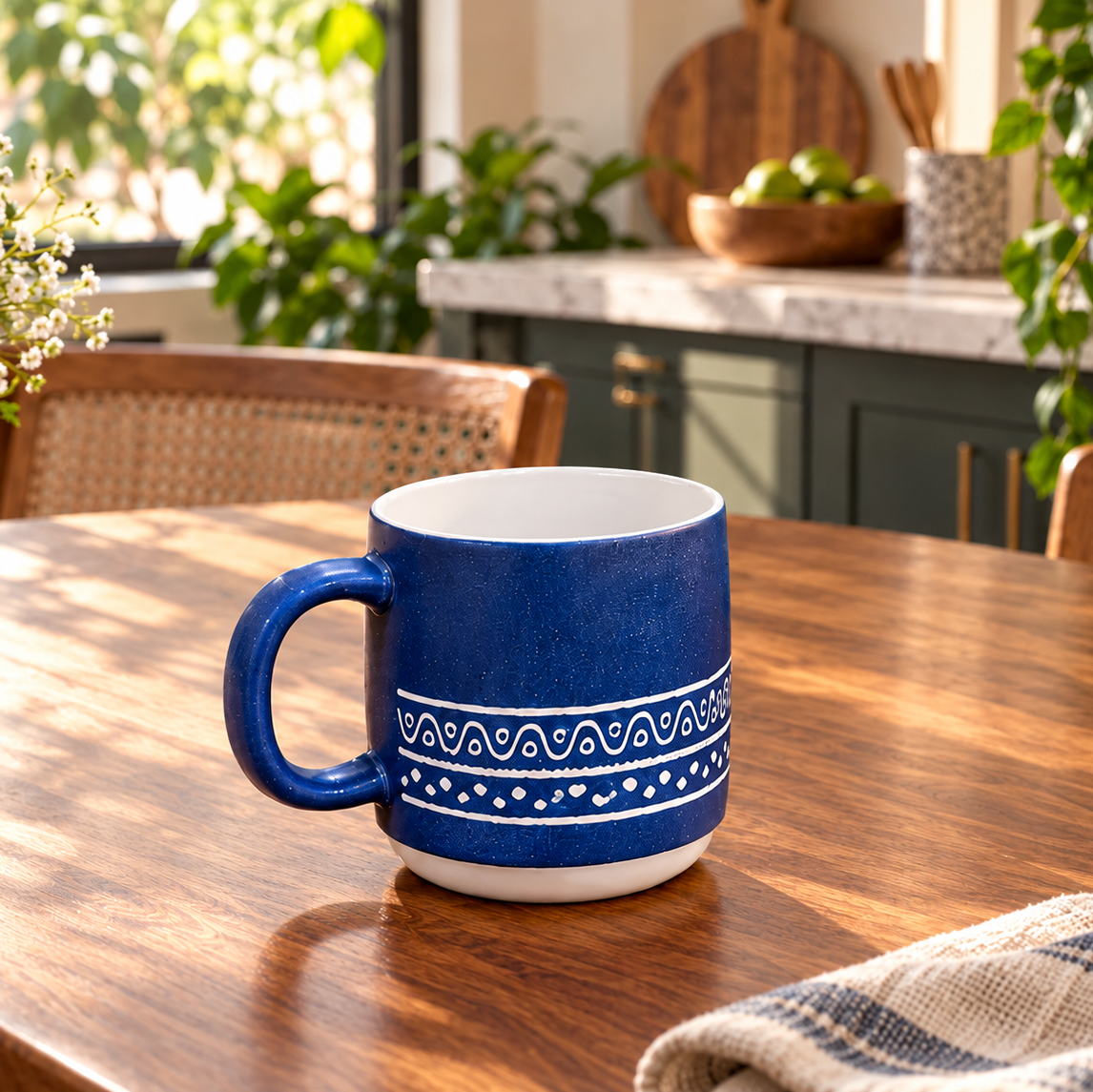 multicolor tribal pattern ceramic coffee mug, tribal pattern coffee mug, multicolor ceramic mug, printed ceramic coffee mug, tribal print tea cup, colorful coffee mug, artistic ceramic mug, bohemian coffee mug, ethnic pattern coffee cup, decorative tea mug, ceramic tea and coffee cup, printed coffee cups, colorful ceramic drinkware, tribal design mug, aesthetic coffee mug, ceramic coffee mugs Pakistan, tribal pattern mugs Pakistan, printed tea cups Pakistan, colorful coffee mugs Pakistan, buy ceramic coffee