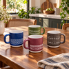 Multicolor Tribal Pattern Ceramic Coffee Mug – Printed Tea & Coffee Cup