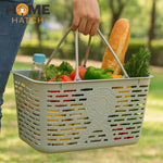 Multipurpose Shopping & Storage Basket with Handle Pakistan – Durable Plastic Organizer for Groceries, Laundry & Household Use