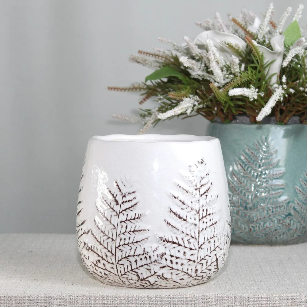 Spruce Leaves Ceramic Table Vase | Pots & Vases