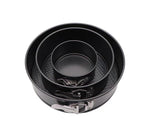 Non-Stick Stainless Steel Baking Pan – Round Shape | Set of 3