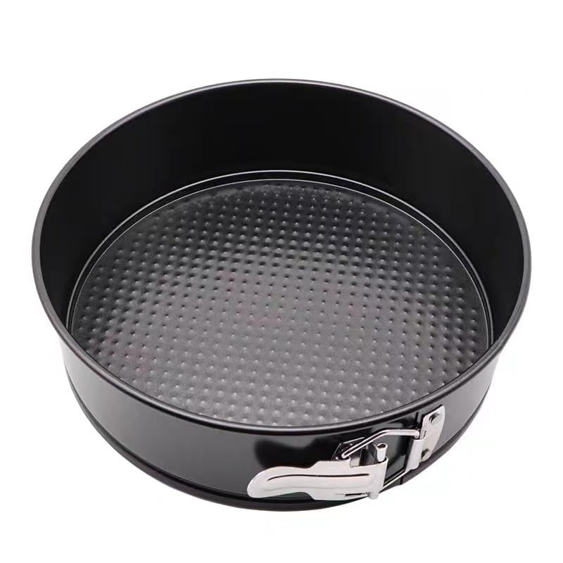 Non-Stick Stainless Steel Baking Pan – Round Shape | Set of 3