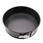 Non-Stick Stainless Steel Baking Pan – Round Shape | Set of 3