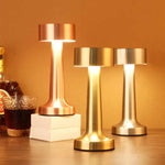 Nordic Minimalist Golden Touch Lamp - 3 Colour Changing Lamp