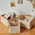 Handmade Woven Storage Basket | Set of 3