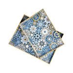Oblong Abstract Pattern Design Serving Tray | Décor Tray - Homehatchpk.com