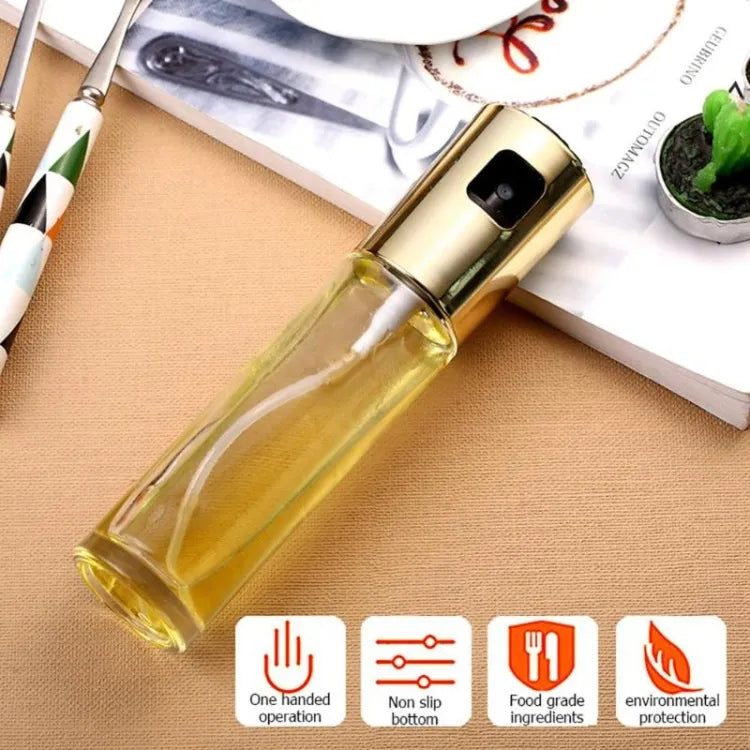 Oil Spay Pump Glass Bottle | Oil Dispenser | Kitchen Accessories - Home Hatch