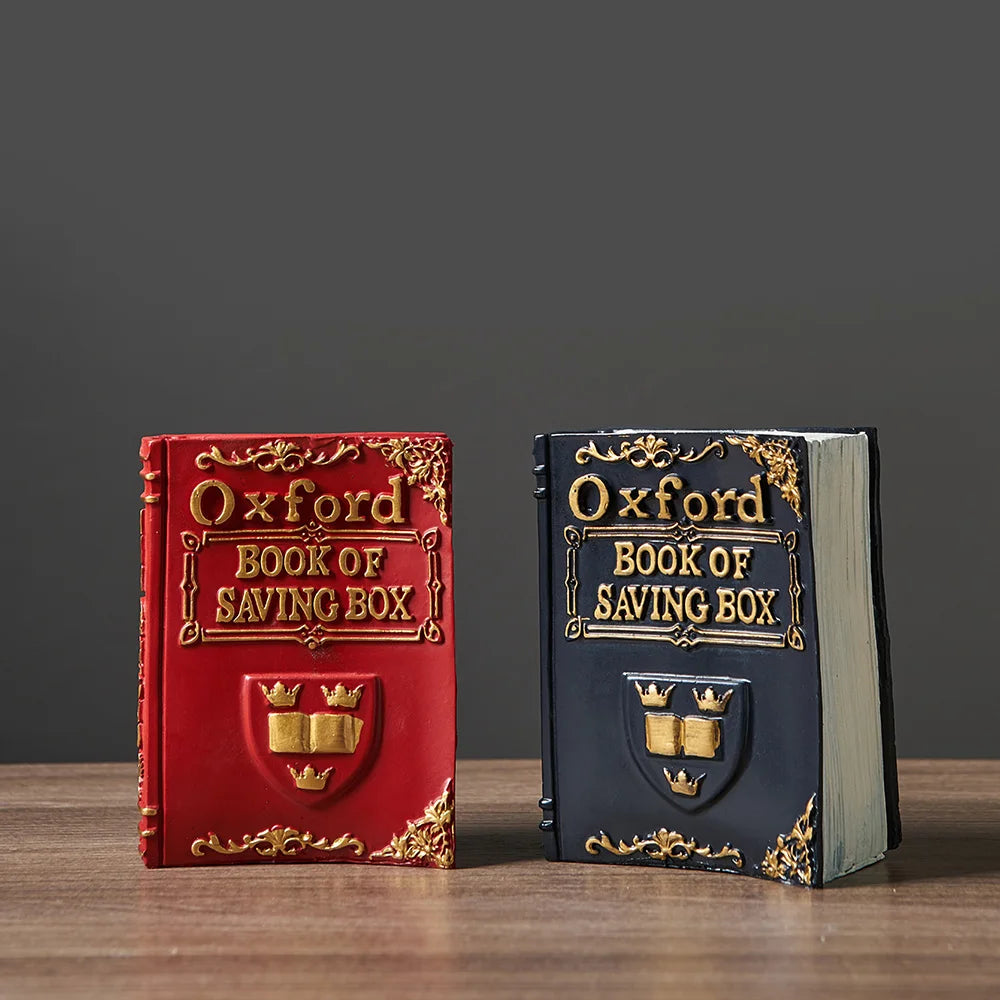 Decorative Book Piggy Bank Model | Coin Bank | Home Décor
